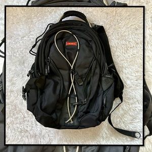J WORLD BLACK MULITPOCKET SECURITY BACKPACK